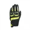 Dainese Mig 3 Unisex Leather Gloves Black/Fluo-Yellow -Accessoires Moto dainese mig 3 unisex black yellow motorcycle gloves handschuhe gants handschoenen eldivenleri guantes 1 2