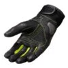 Revit Metric Gloves Black-Neon Yellow - Short Gloves - Gants -Accessoires Moto fgs171 1450mb 300rgb08 w