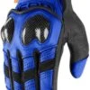 Icon Contra2 Gloves Blue -Accessoires Moto icon contra2 gloves blue gloves handschuhe gants handschoenen eldivenleri guantes 1 10