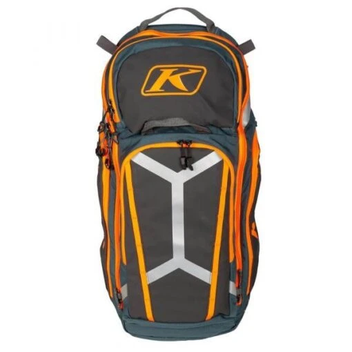 Klim Arsenal 30 Backpack -Accessoires Moto klim arsenal 30 backpack petrol strike orange backpack rucksacke rugzak sac a dos mochila sirt cantasi 1 2